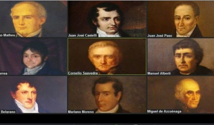  ¿Cómo sería la Revolución de Mayo por Zoom?