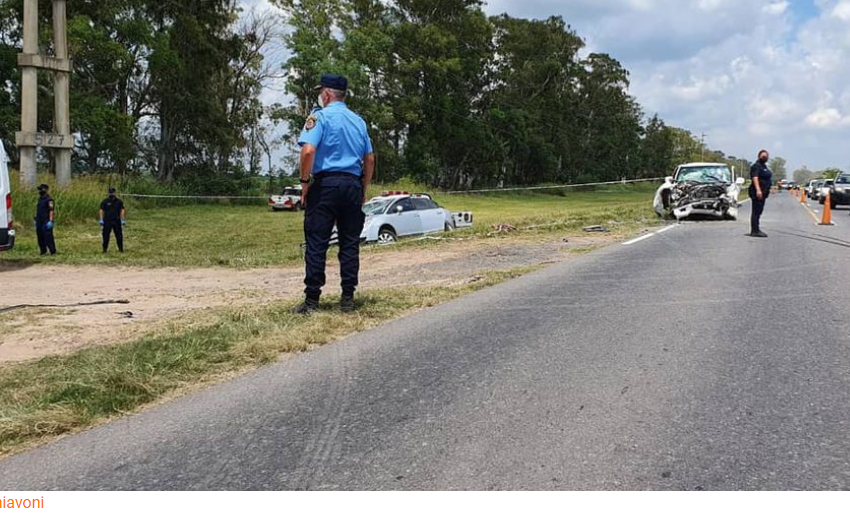  Accidente fatal en Ruta 19, entre El Tío y El Fuertecito
