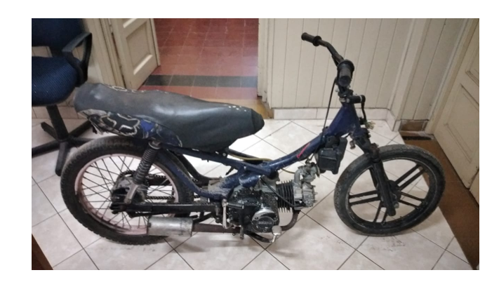  Secuestraron moto el El Tío