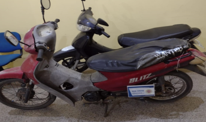  Secuestraron motocicletas por infracción
