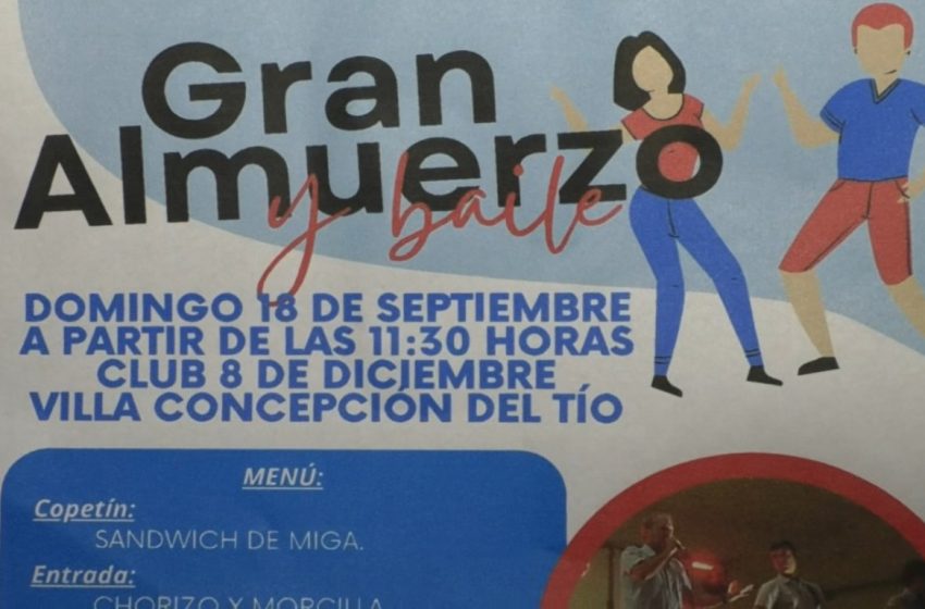  Vuelve el almuerzo y baile del Centro de Jubilados