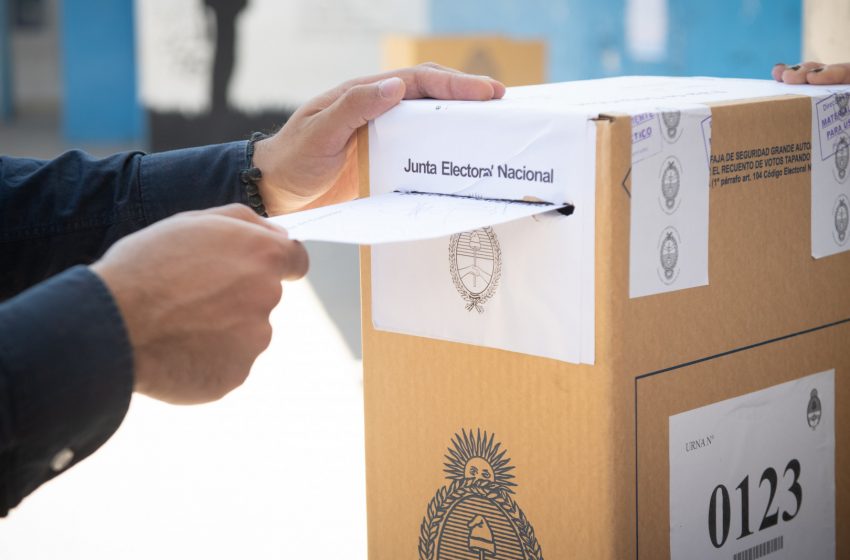  Las elecciones para Intendente serán el 25 de junio