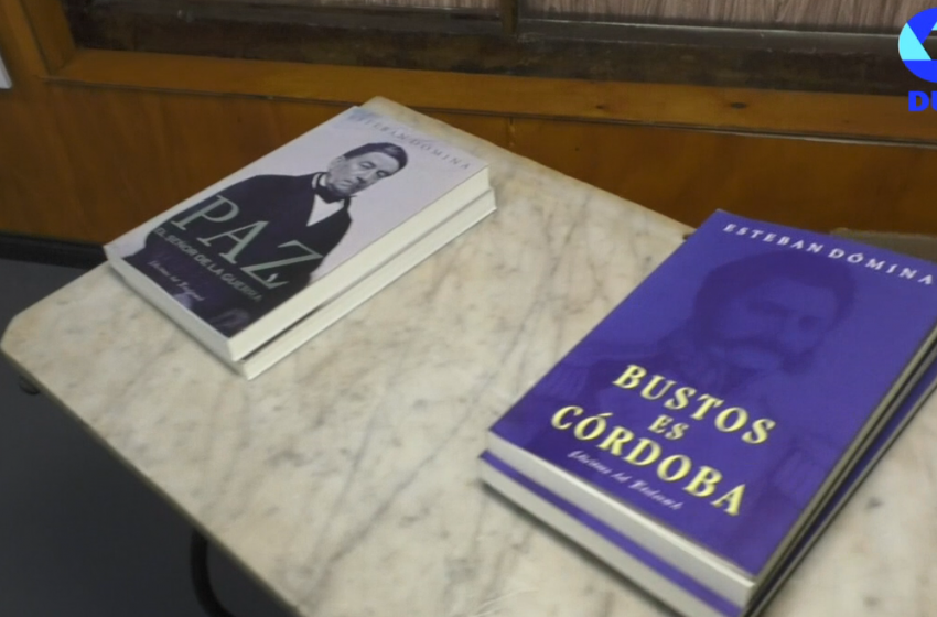  Esteban Dómina visitó Villa Concepción del Tío para presentarnos dos de sus libros